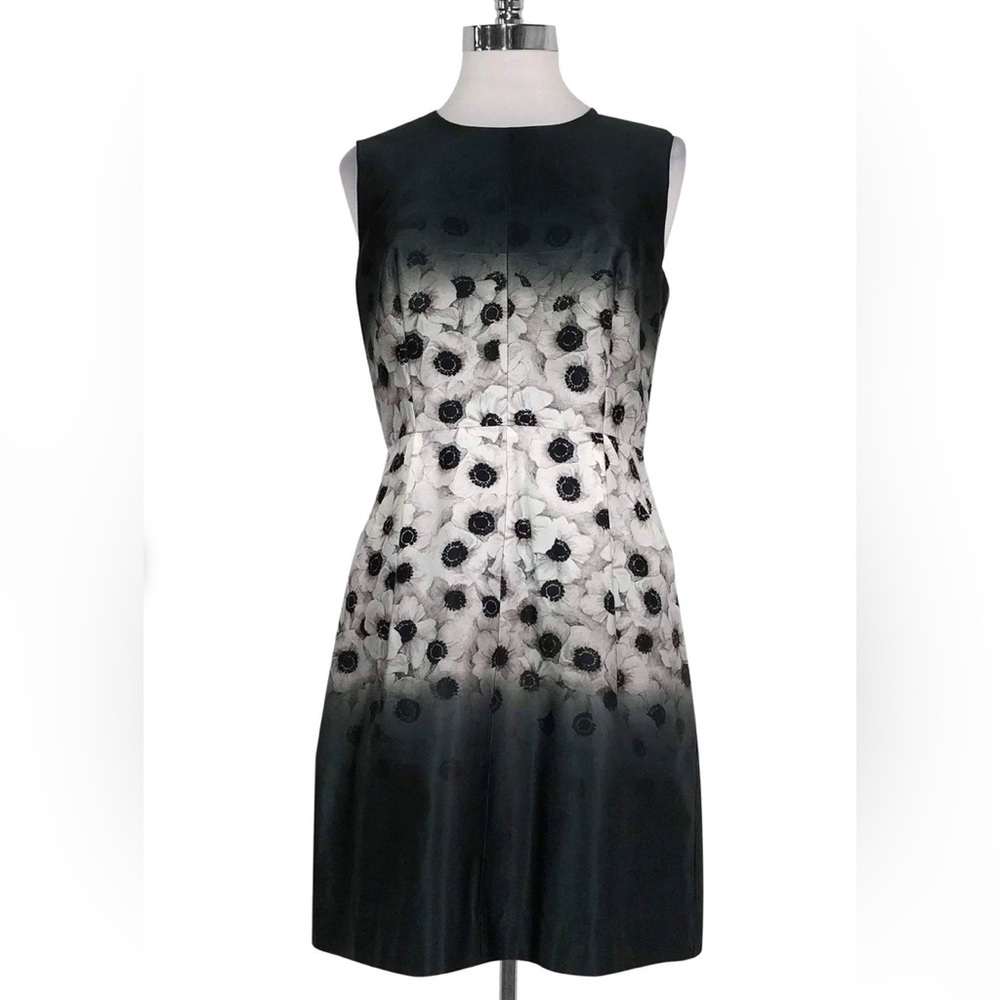 Milly A-Line Floral Ombré Fit and Flare Dress - Size 10